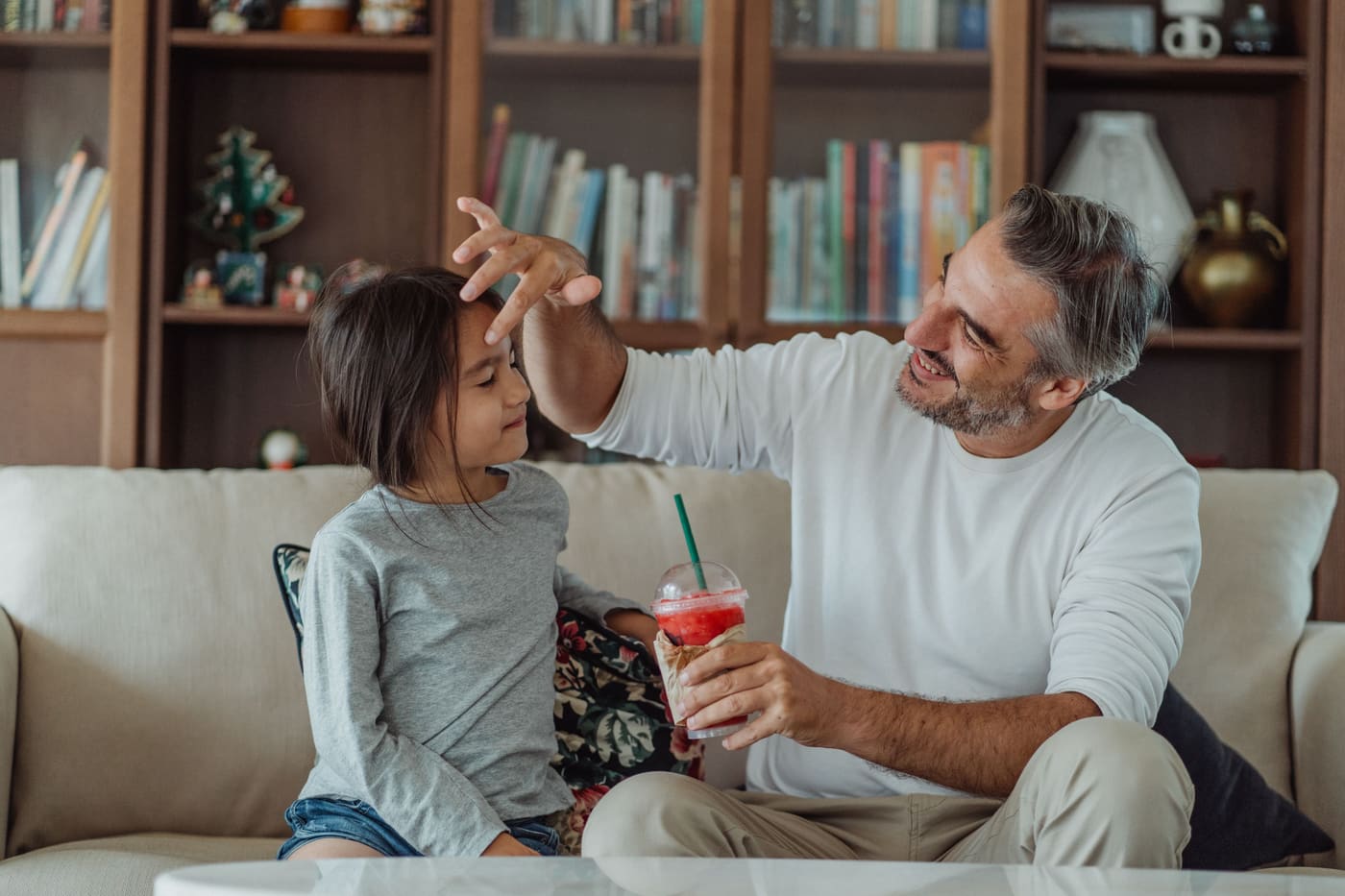 Cápsula de un padre para su hija